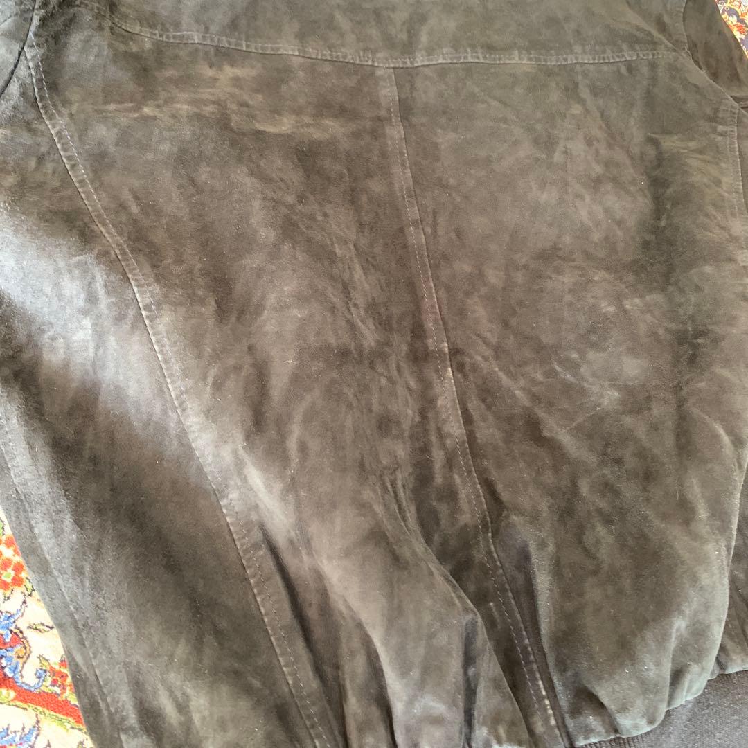 新品未使用品EsTes エステス レザーブルゾン スエードネイビー イタリア製 新品未使用品EsTes エステス レザーブルゾン スエードネイビー イタリア製