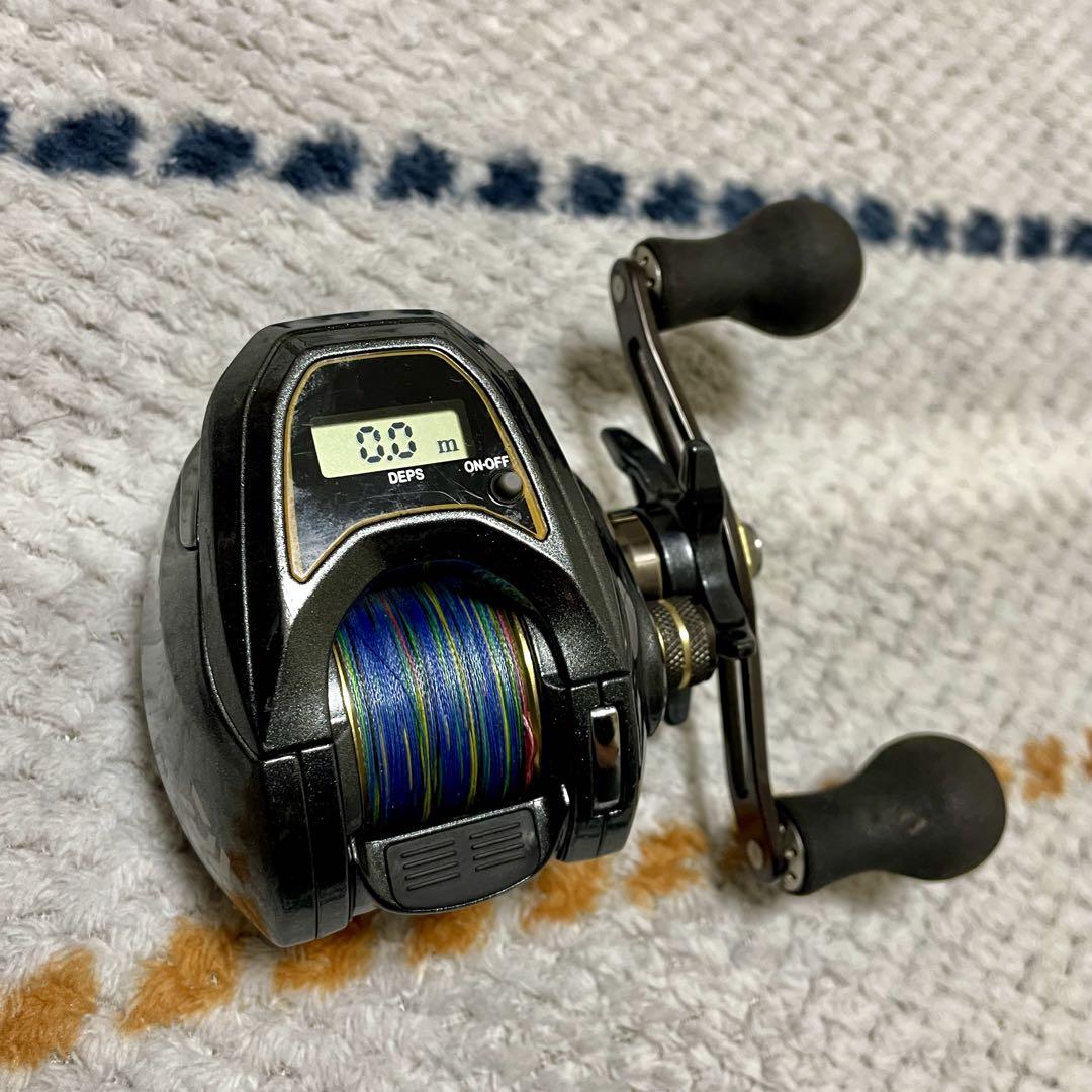 DAIWA TANASENSOR 150H-DH デジタル表示 両軸リール