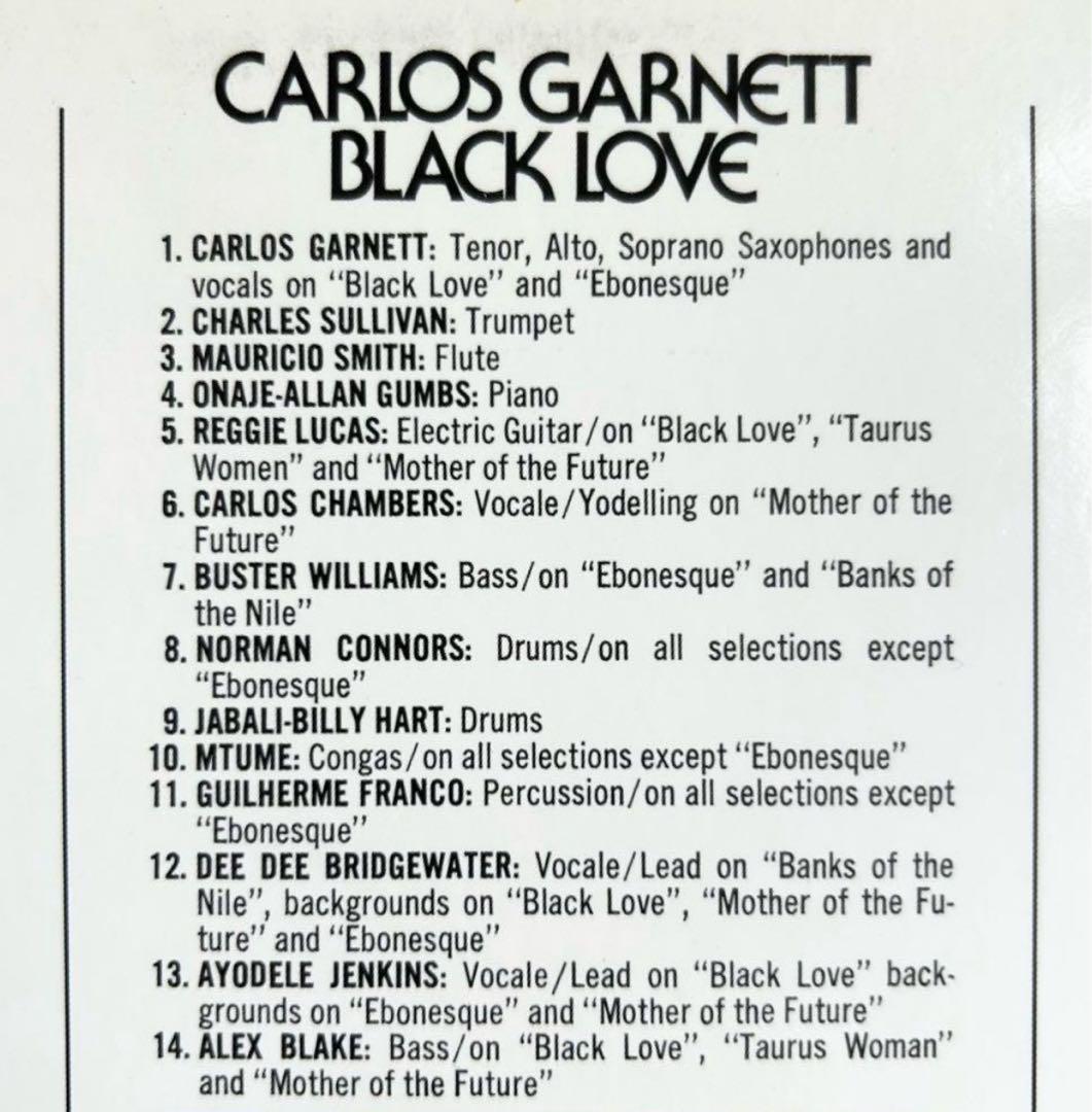 Calros Garnett Black Loveスピリチュアルジャズ傑作US盤 - メルカリ