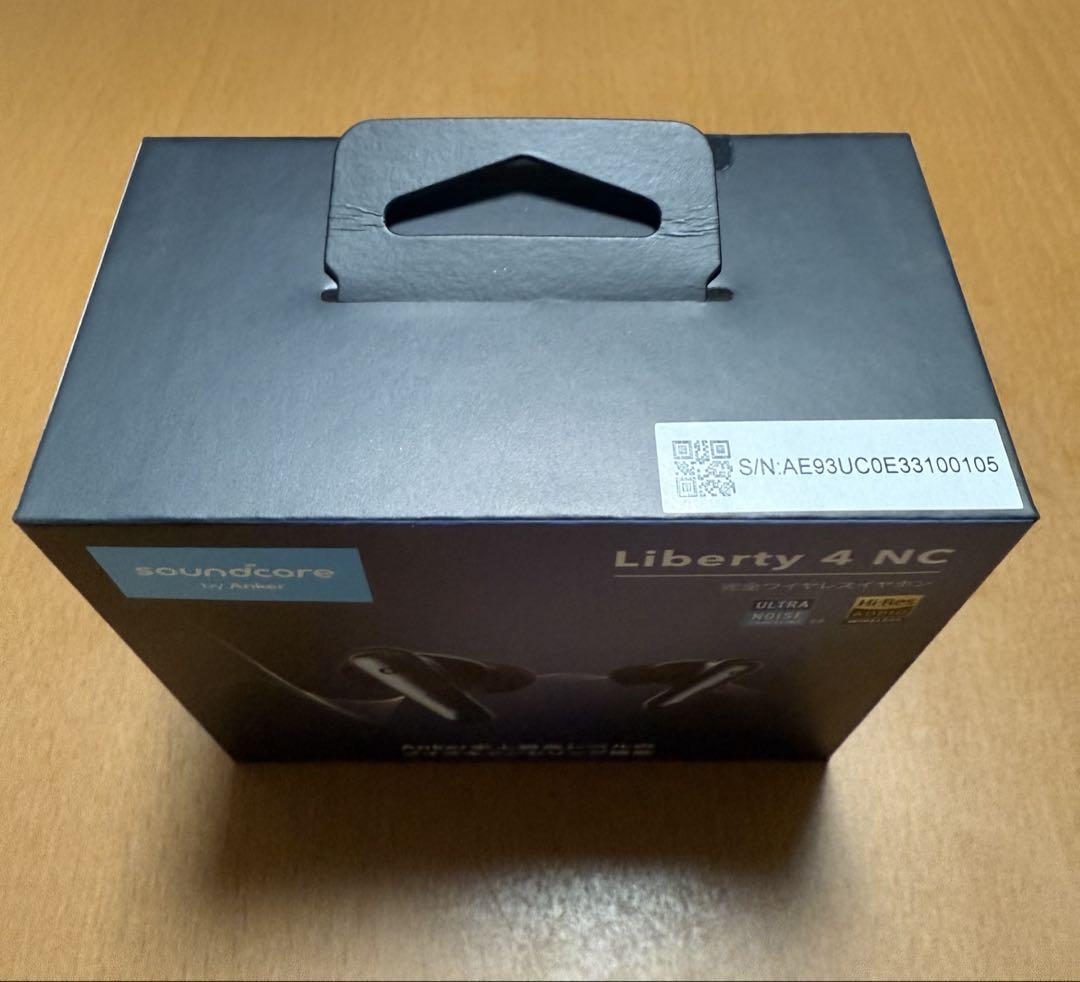 【新品未使用】Anker Soundcore Liberty 4 NCブラック
