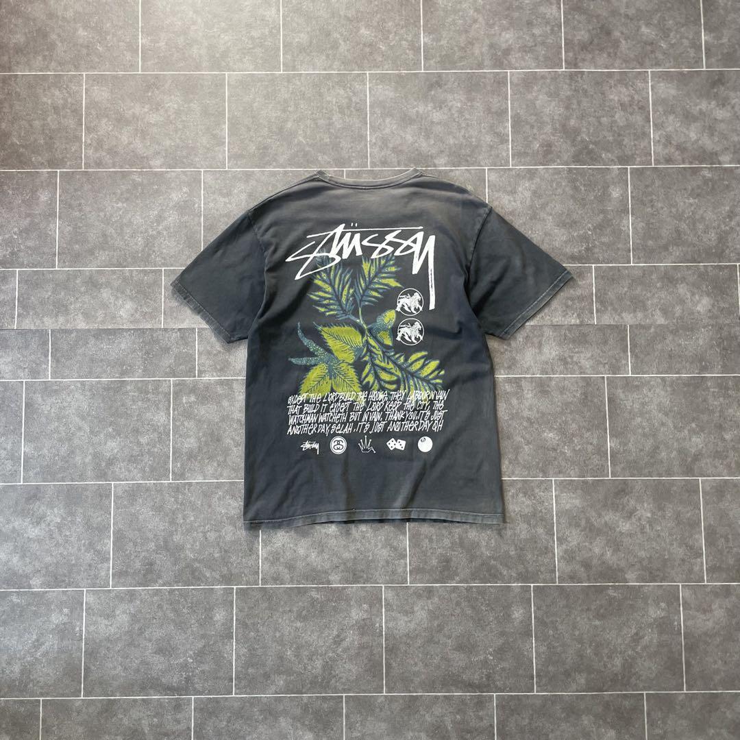 Stussy ステューシー 鬼フェード S/S Tシャツ ブラック L
