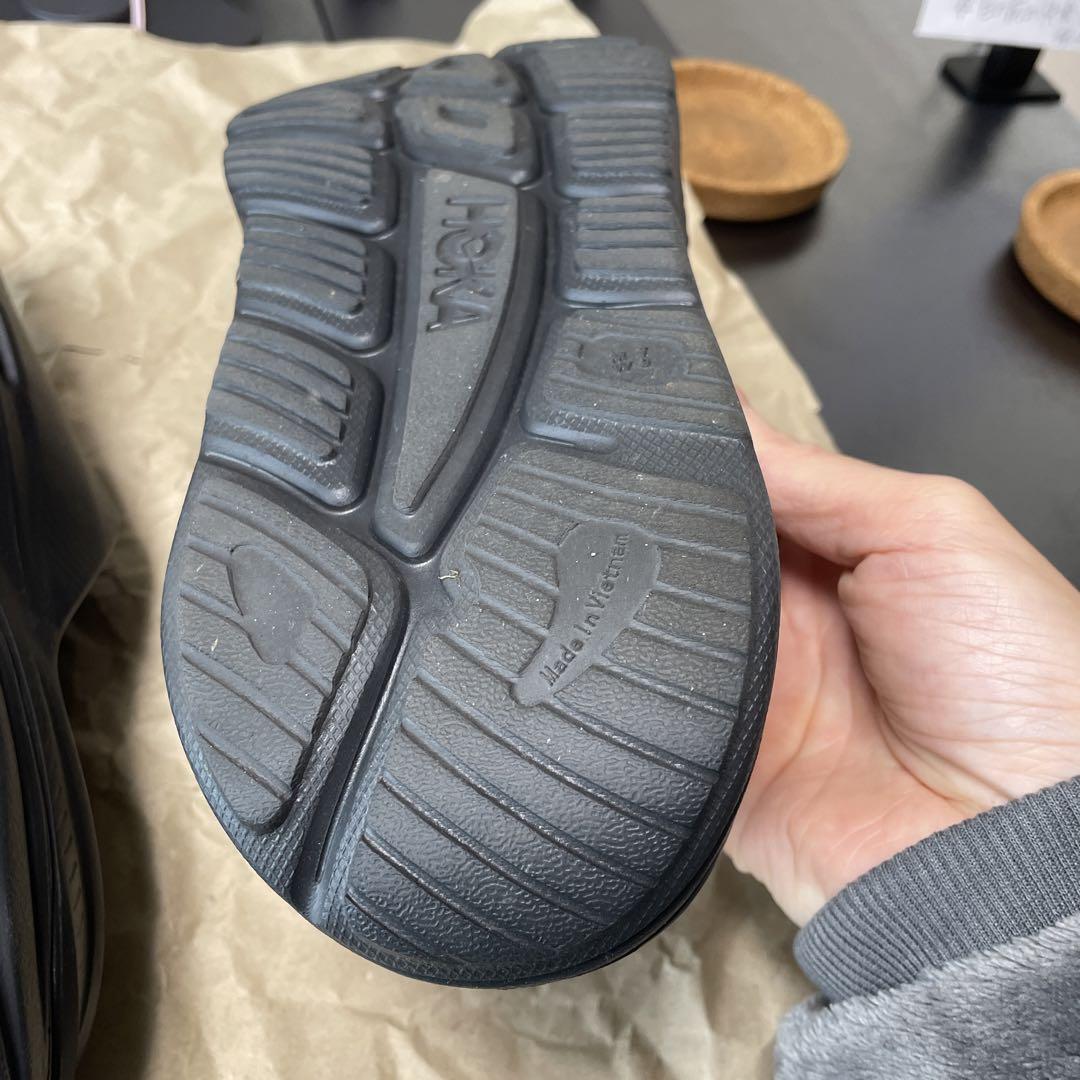 美品　ホカオネオネ オラ リカバリー スライド 3 サンダル 25cm HOKA