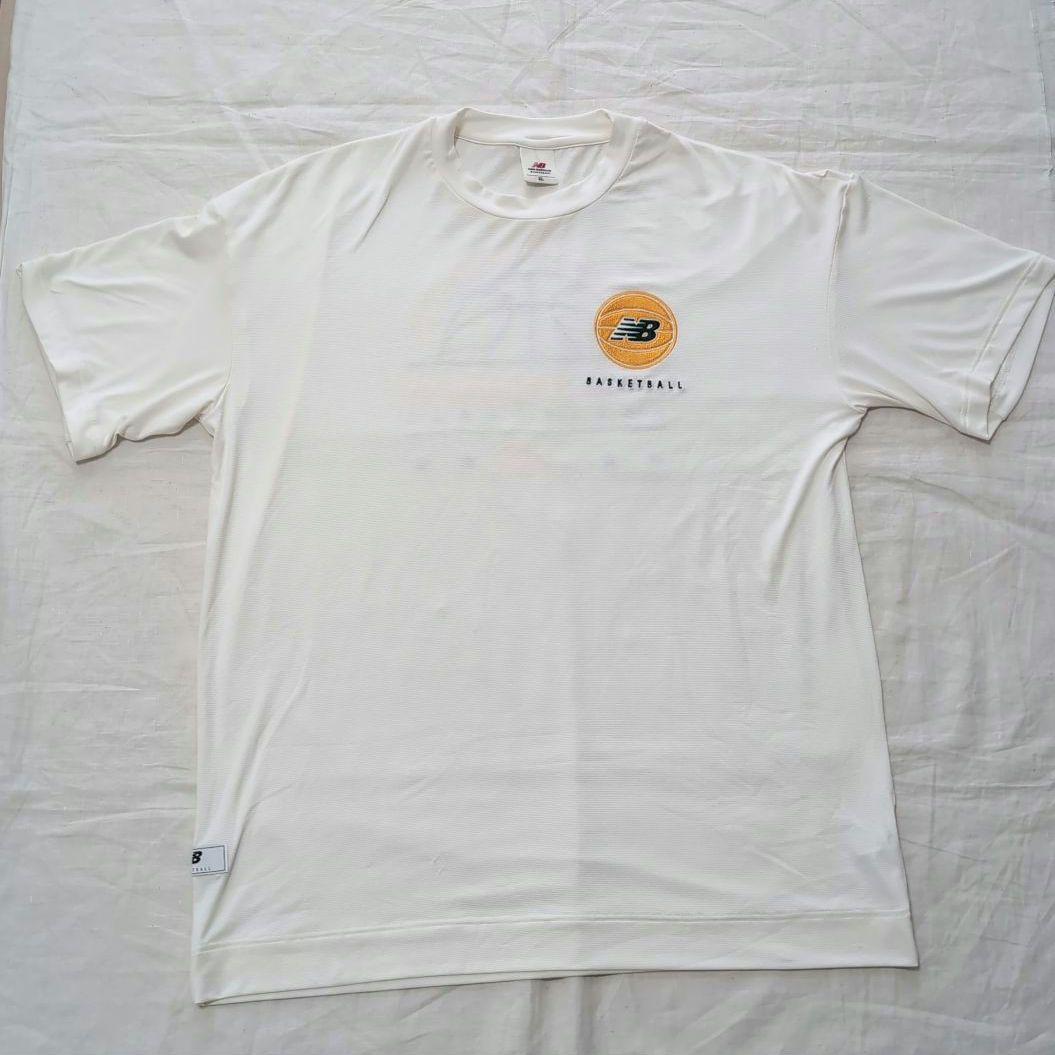 ニューバランス バスケットボールウェア 接触冷感 バックプリントTシャツ XL