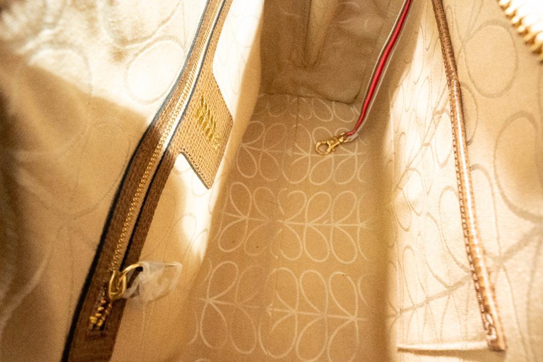 新品タグ付 orla kiely 本革レザー ショルダーバッグ オーラカイリー