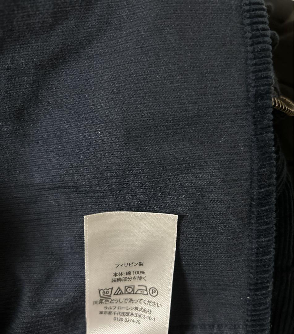 Polo Ralph Lauren ジップアップ ジャケット コーデュロイ