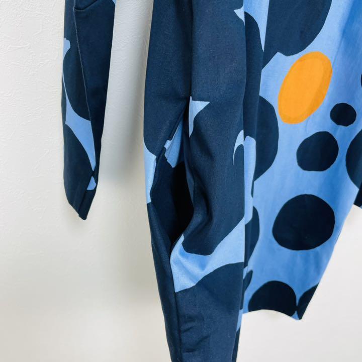 定番送料無料 新品タグ付き ひざ丈ワンピース サイズ34 RyFjw-m26608906513 marimekko コットン セールお得
