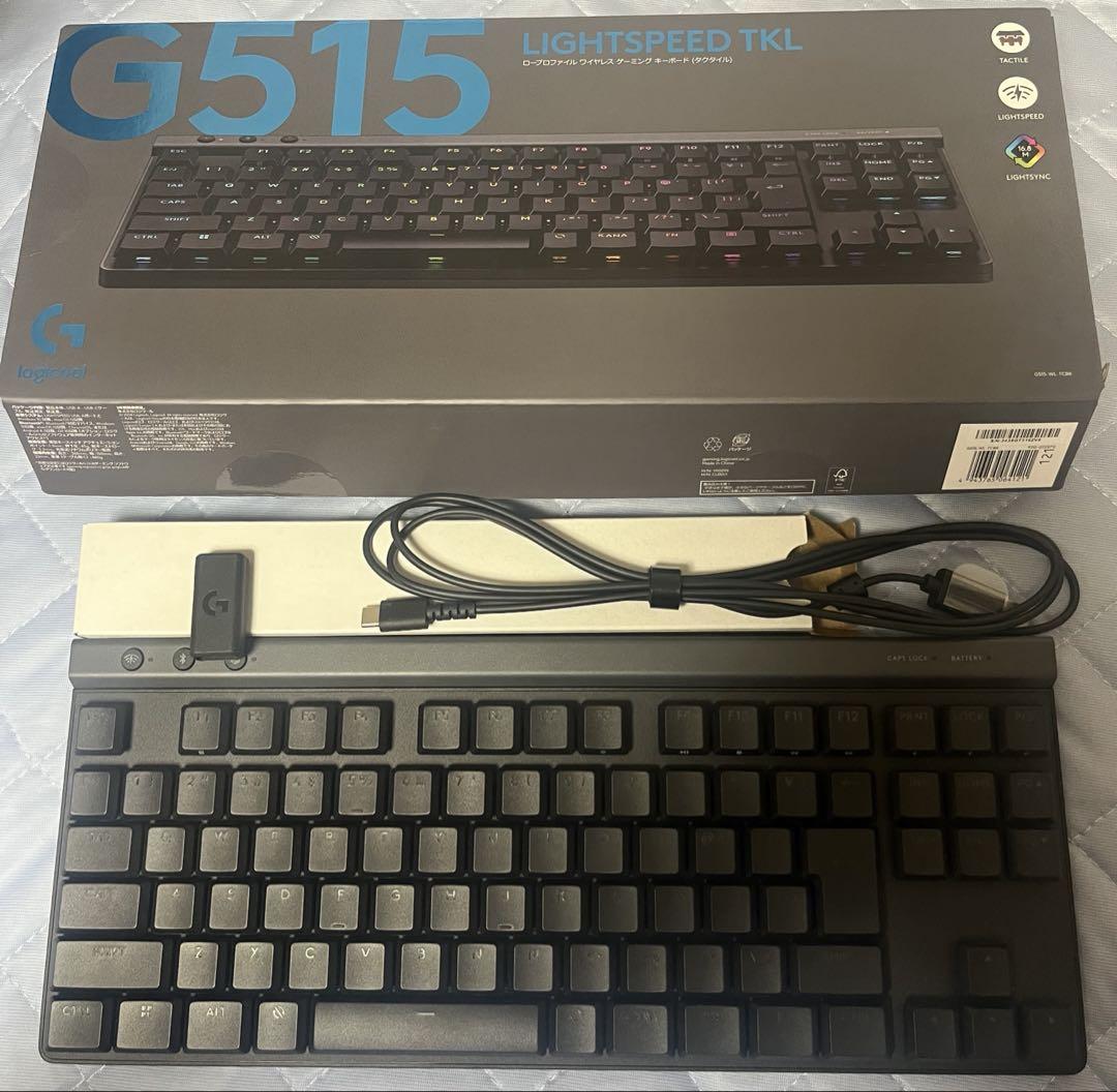 Logicool G515 LIGHTSPEED TKL ゲーミングキーボード