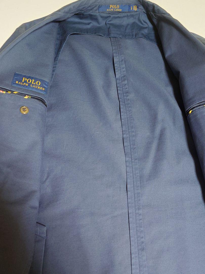 POLO RALPH LAUREN ネイビー テーラードジャケット Lサイズ