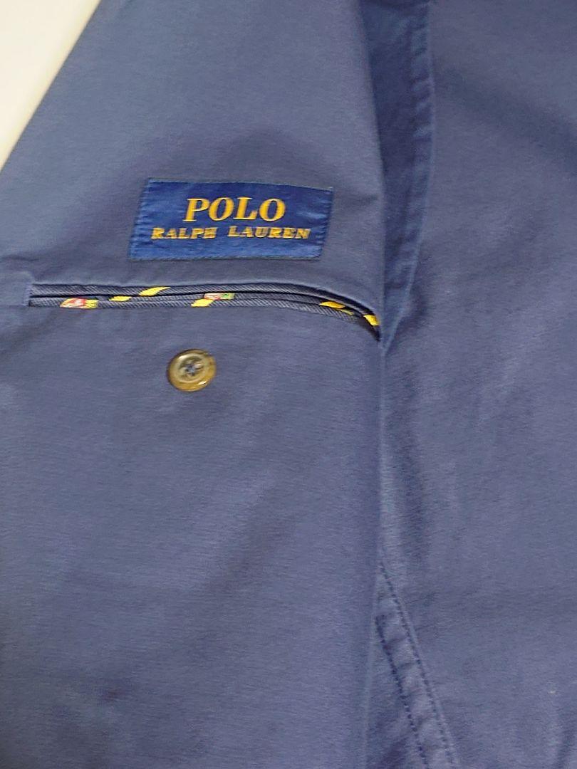 POLO RALPH LAUREN ネイビー テーラードジャケット Lサイズ