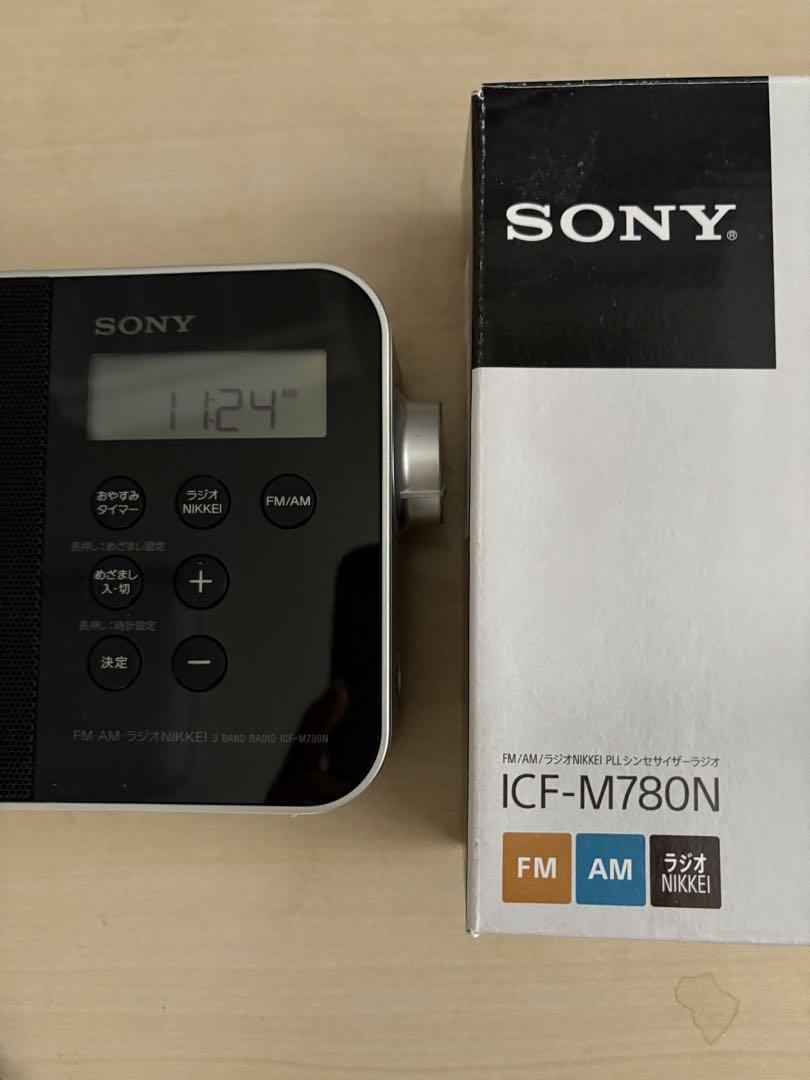 【新品未使用】ソニー ポータブルラジオ ICF-M780N :FM/AM