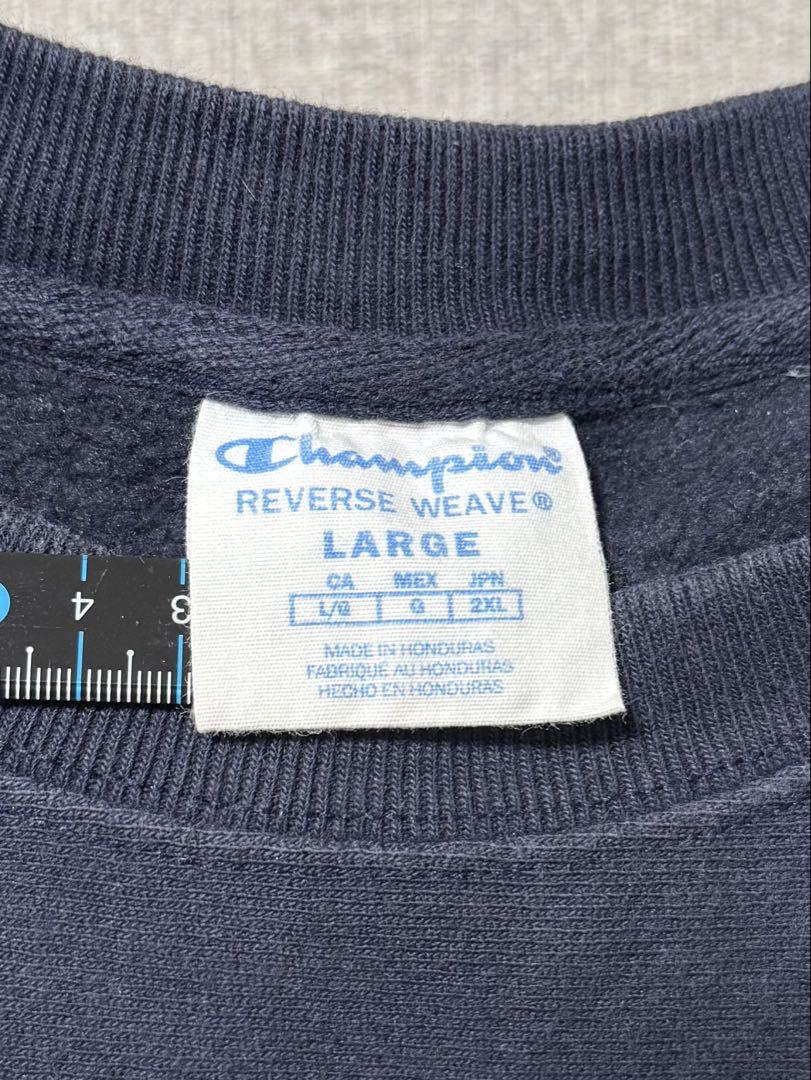 00s Champion REVERSE WEAVE カレッジロゴ 青タグ復刻