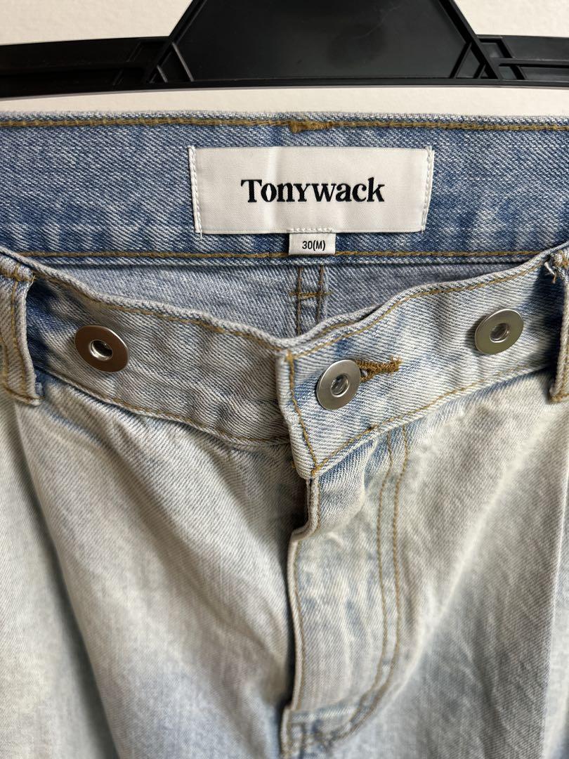 TONY WACK/トニーワック】 WAIST TAB DENIM JEANS レディース