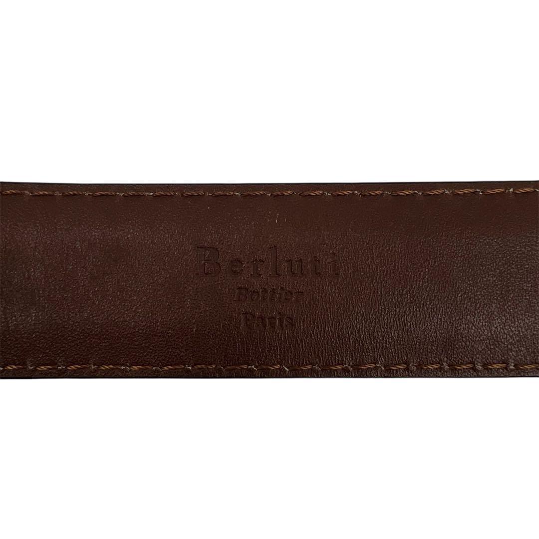 Berluti ベルルッティ ベルト カリグラフィー スクリット パティーヌ