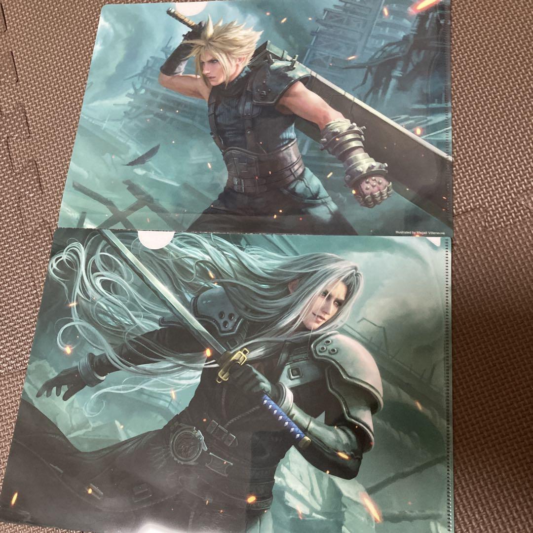 MTG】FF ローソン クリアファイルクラウド セフィロス 各2枚