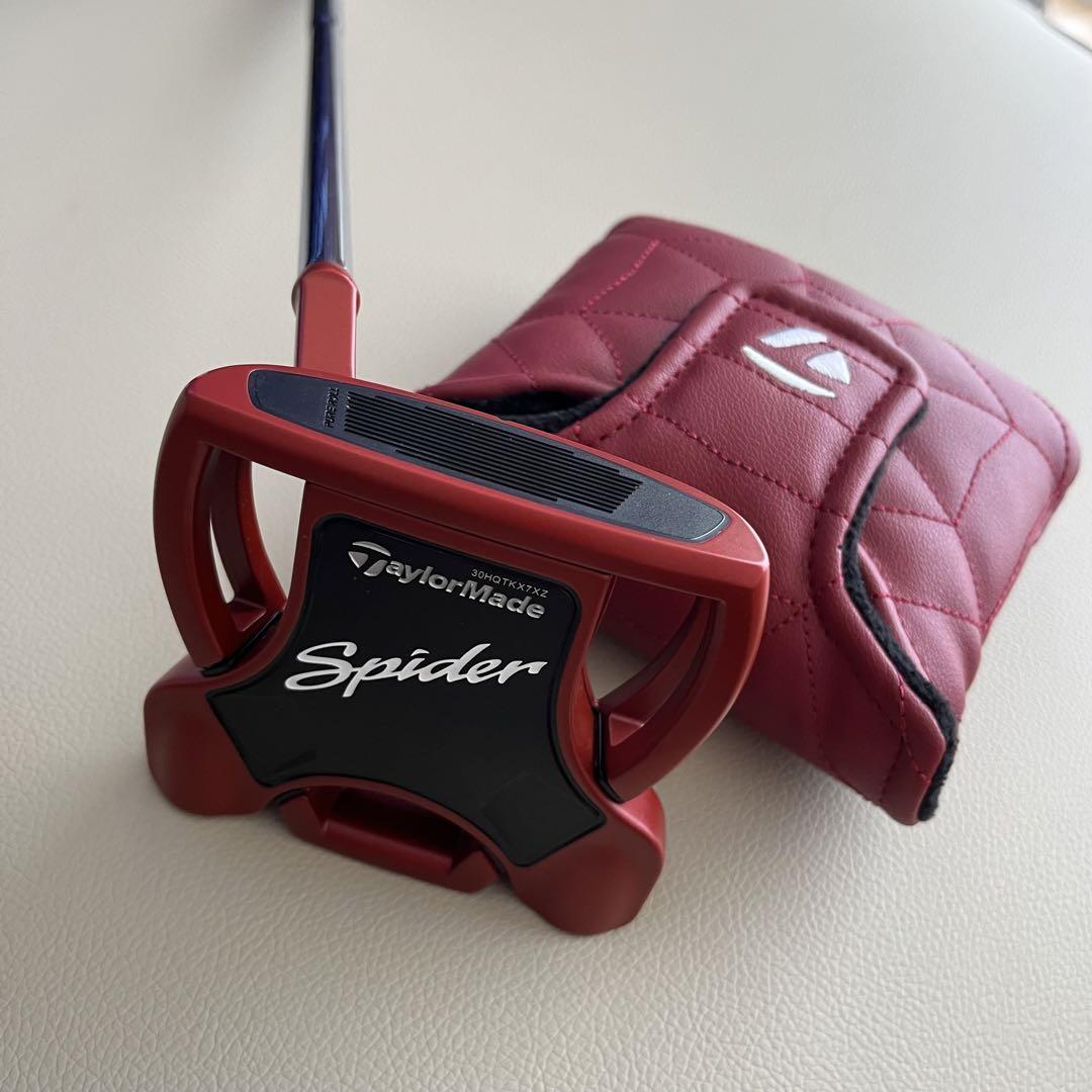 Taylormade Spider 赤パター