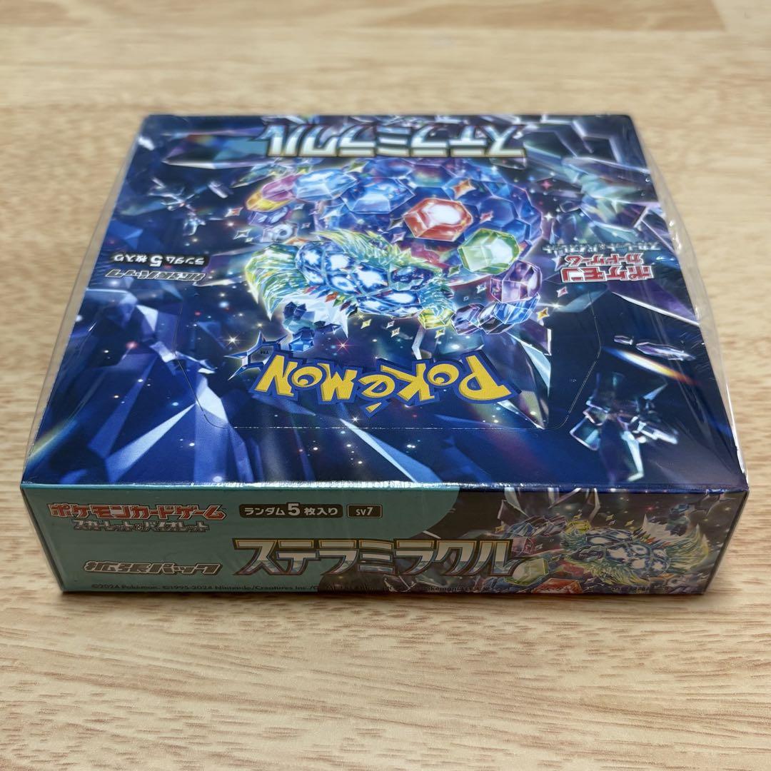 【50％OFF】 即日発送‼️ポケモンカード boxシュリンク付き ステラミラクル ポケモンカードゲーム
