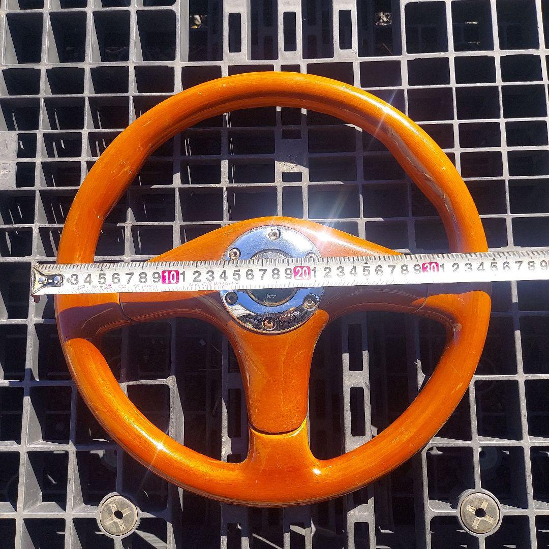 AD ウッド ステアリングホイール 35cm