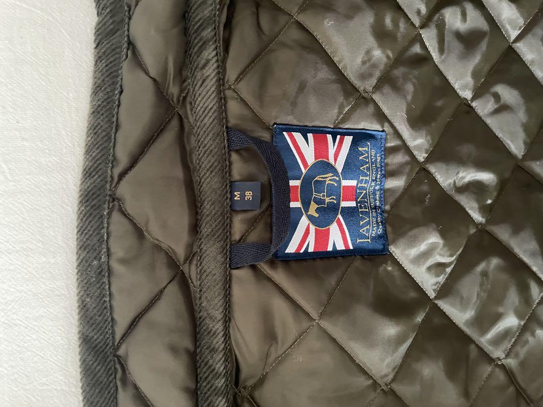 ジャケット・アウター lavenham mickfield gilet / olive green