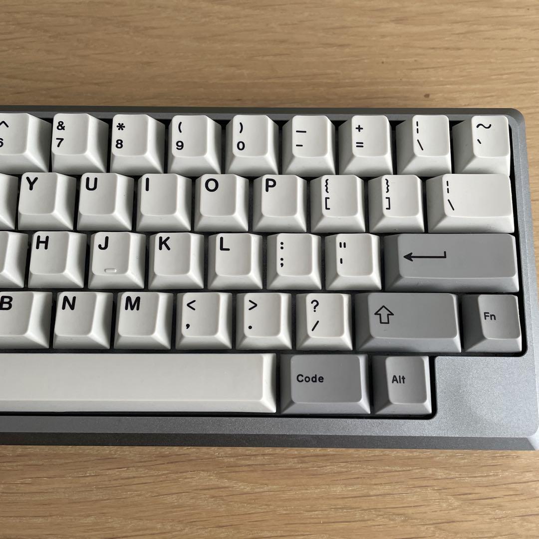 自作キーボード　tokyo60 hhkb配列　ホットスワップ