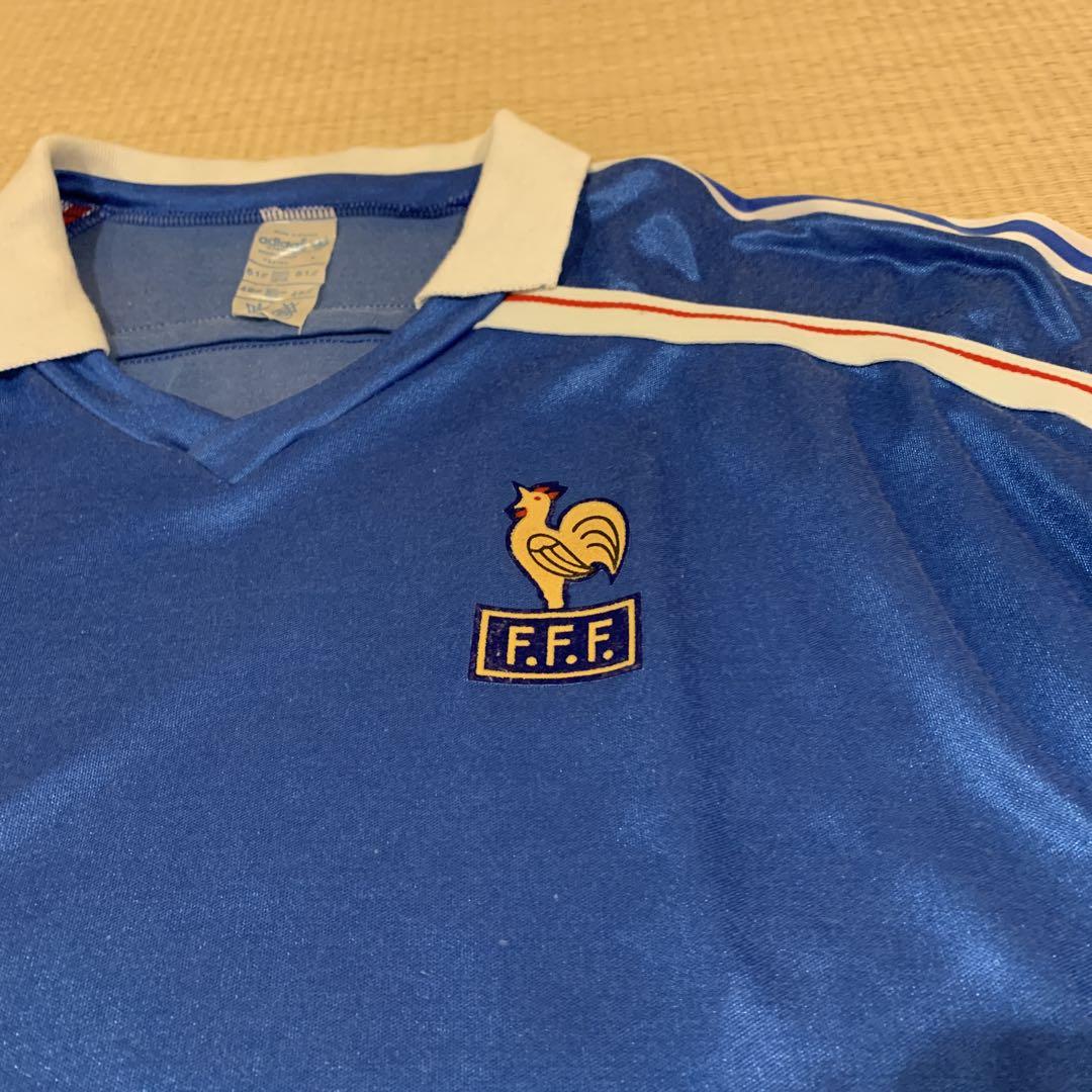 80年代　フランス代表　ハンガリー製　サッカー　ユニフォーム 80年代 フランス代表 ハンガリー製 サッカー ユニフォーム