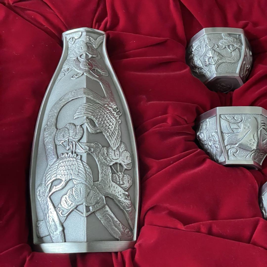 【未使用】 ロイヤルセランゴール 酒器セット シルバー 錫