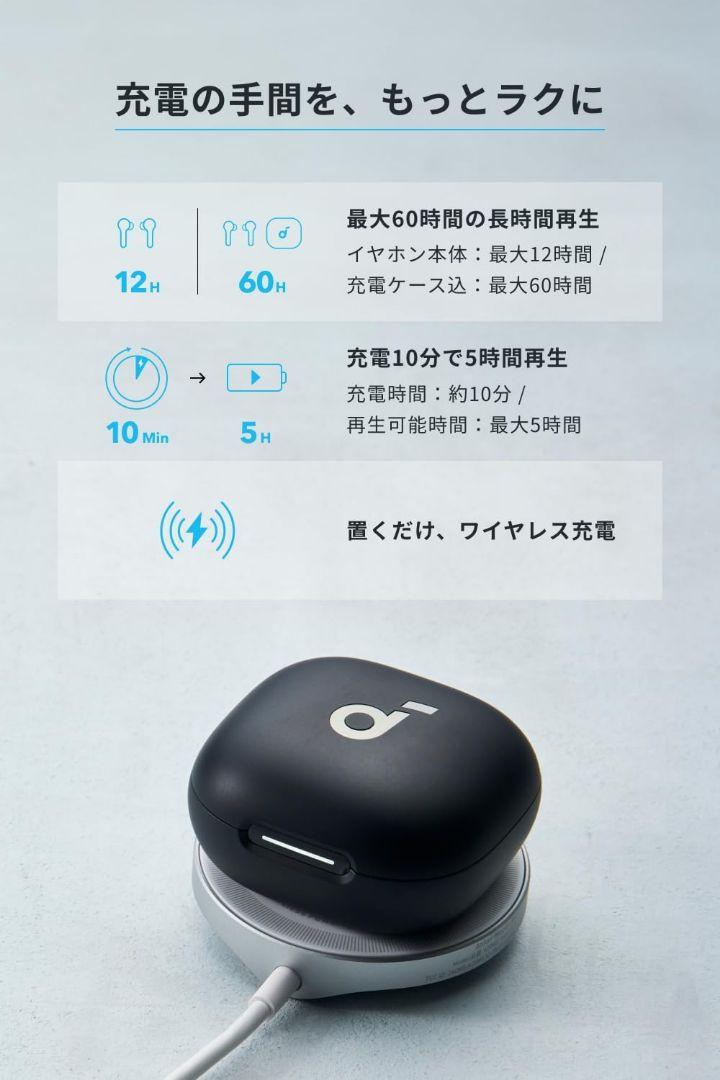 【新品未開封】　アンカー　soundcore P40i ワイヤレスイヤホン　黒