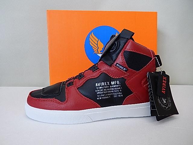 シフトガー AVIREX ライディングシューズ RED 27cm kHBZ2-m26624120662 アビレックス AV2278 にはペダル