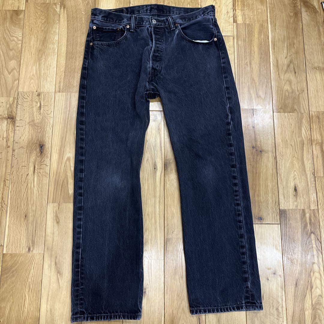 Levi's 501 ブラック　W34 L30 メキシコ製　ビンテージ　デニム