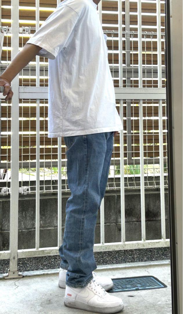 supreme 32インチ　正規品　シュプリーム　ストレートデニム　パンツ