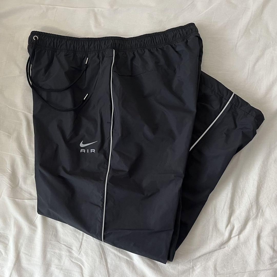 美品 NIKE ナイキ ナイロンパンツ リフレクター ソロスウッシュ Y2K