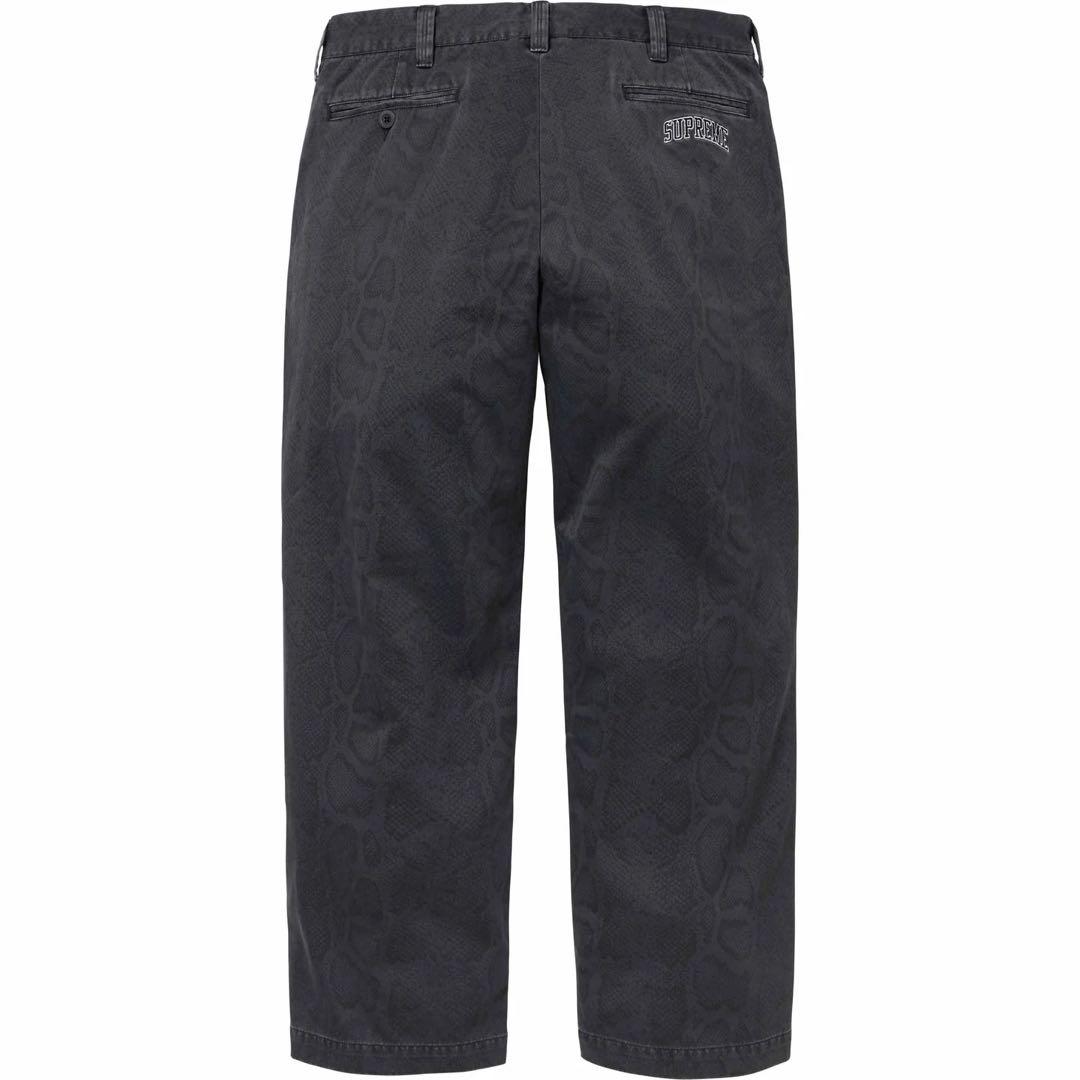 Supreme Snake Print Chino Pant
