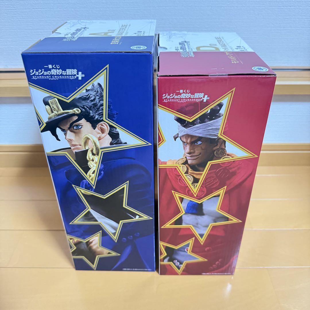 ジョジョ一番くじ♦︎承太郎、アヴドゥルフィギュアセット