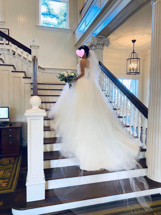 vera wang 三段ヴェール