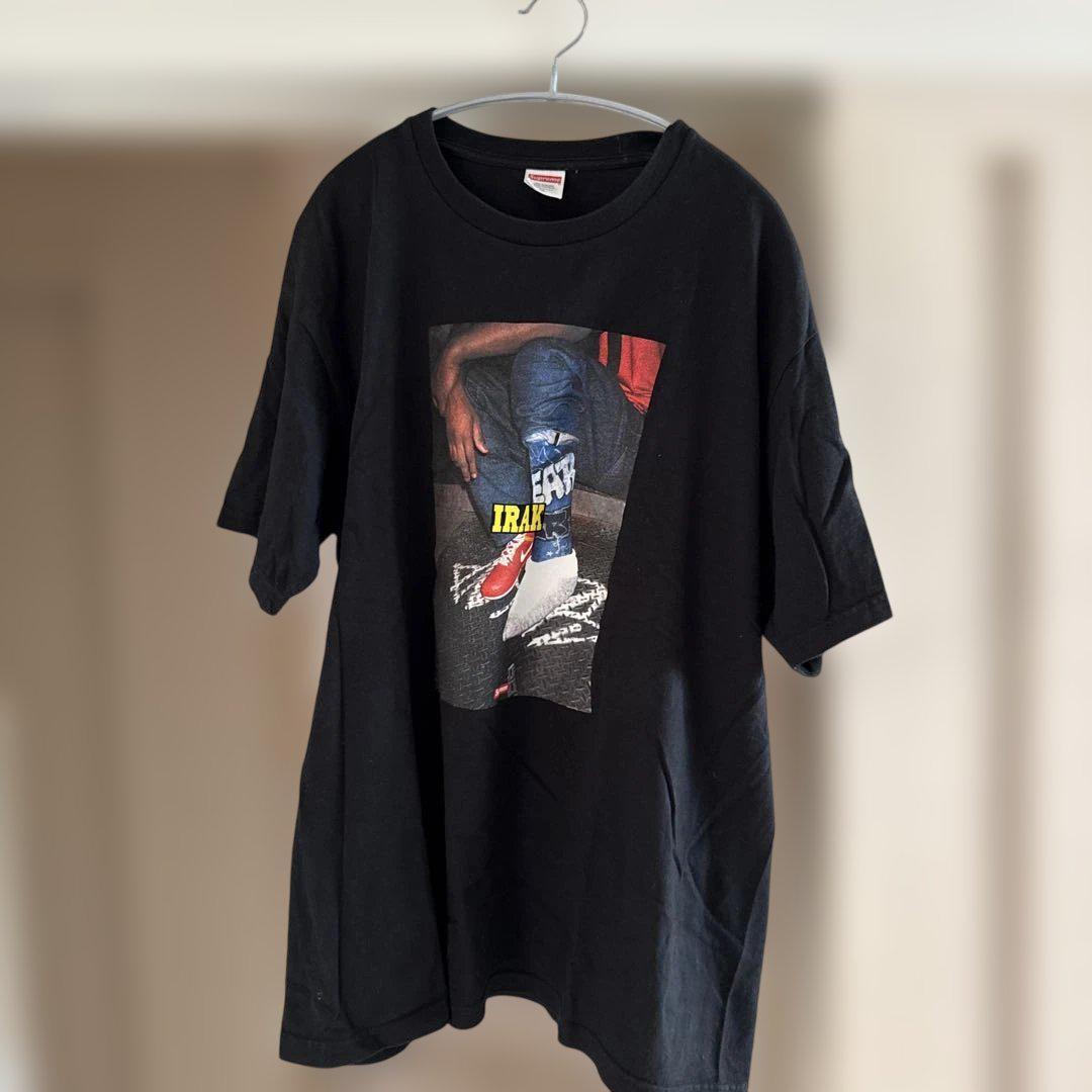 最も優遇 グラフィックTシャツ Supreme XL メルカリ - ブラック トップス