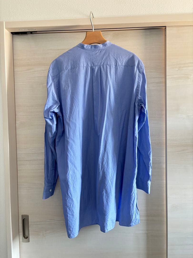 COMOLI コモリ バンドカラーシャツ サックス SAX COMOLI コモリ バンドカラーシャツ サックス SAX