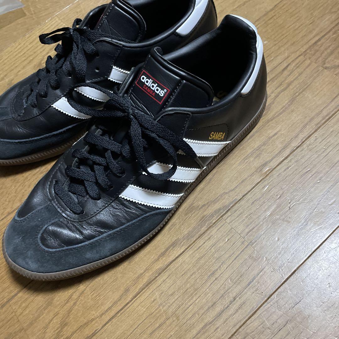 adidas SAMBA OG Black White ガムソール レザー 黒 - メルカリ