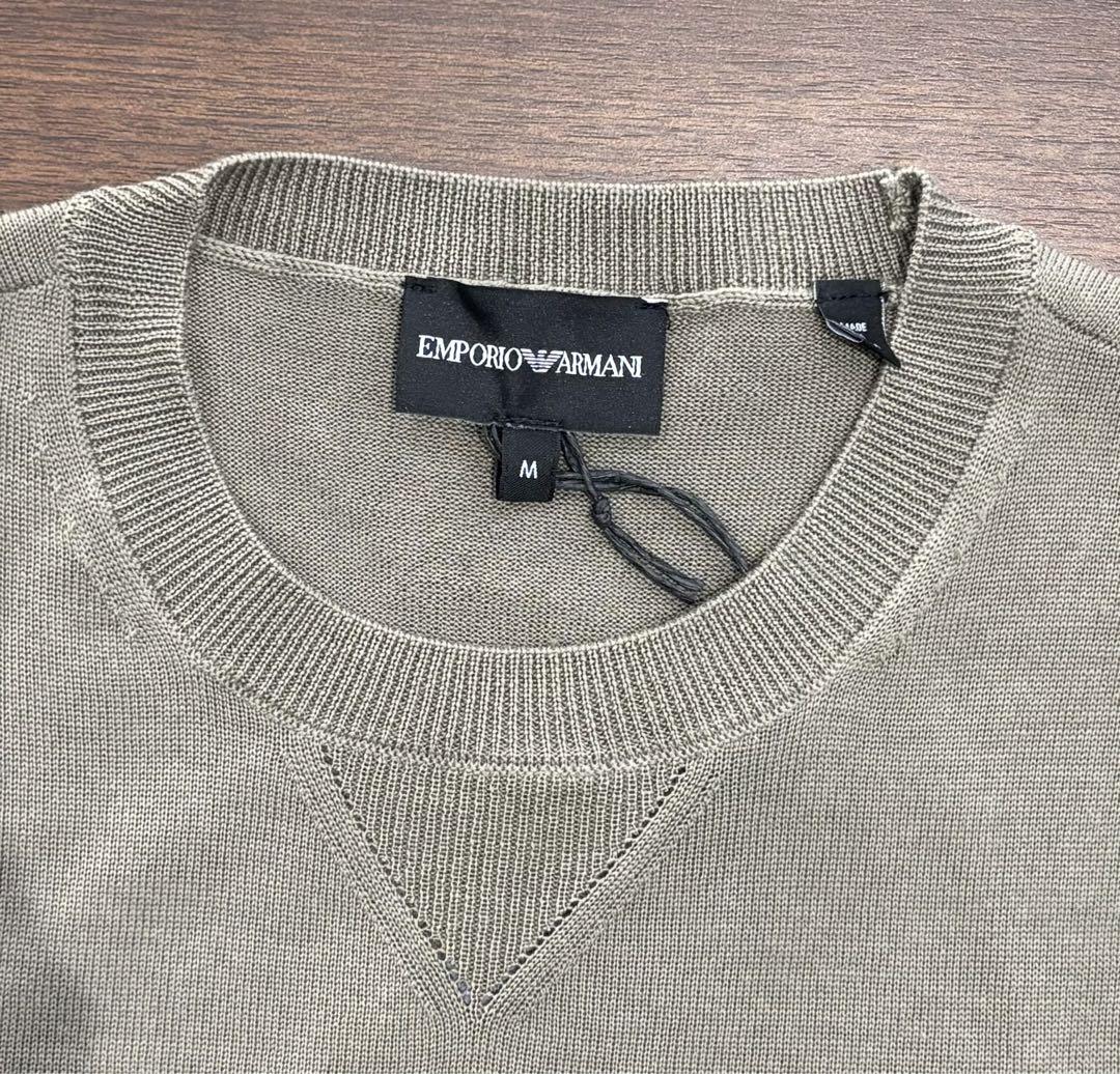 でおすすめアイテム。 EMPORIO グリーン ニット (エンポリオ・アルマーニ ARMANI トップス