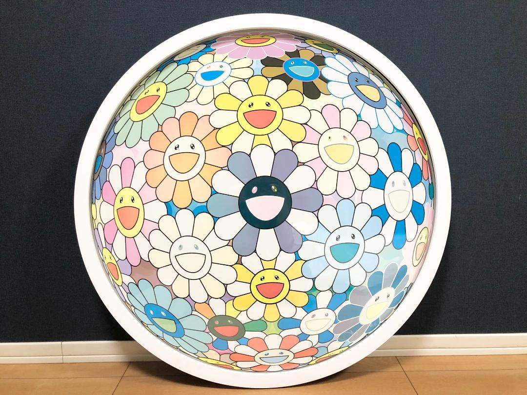 村上隆 Flowerball 3D サイン入 限定300部 直径71cm