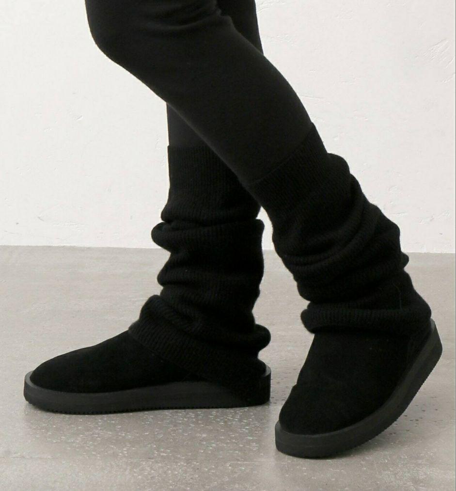 ■mokomoko様専用■SUICOKE■ムートンサボ■ブラック■24cm■