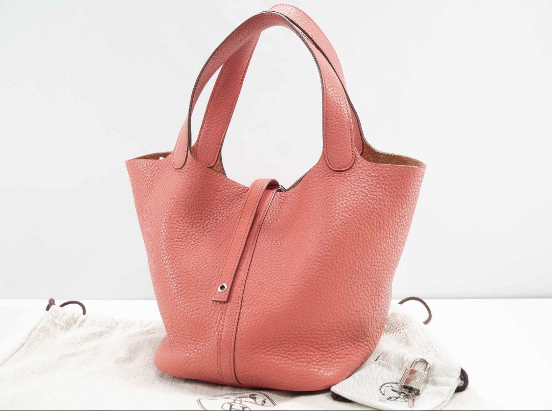HERMES ピコタンロック □M刻印 カデナ ハンドバッグ エルメス