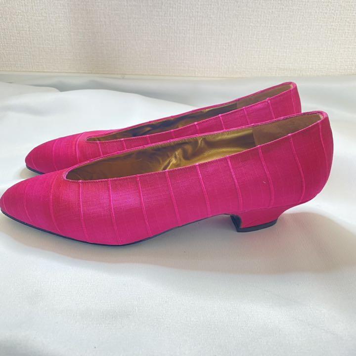 FENDI フェンディ ピンク パンプス 25〜25.5 パンプス