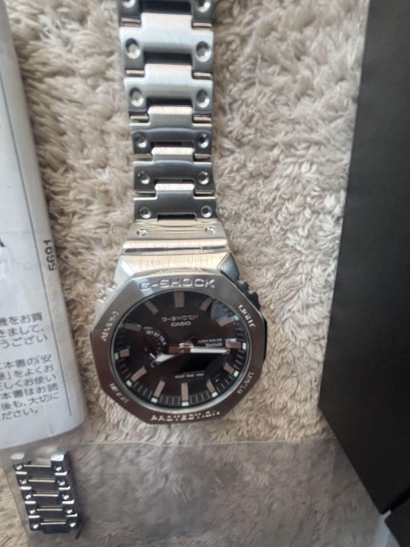 G-SHOCK GM-B2100SD-1AJF ソーラー フルメタル 美品