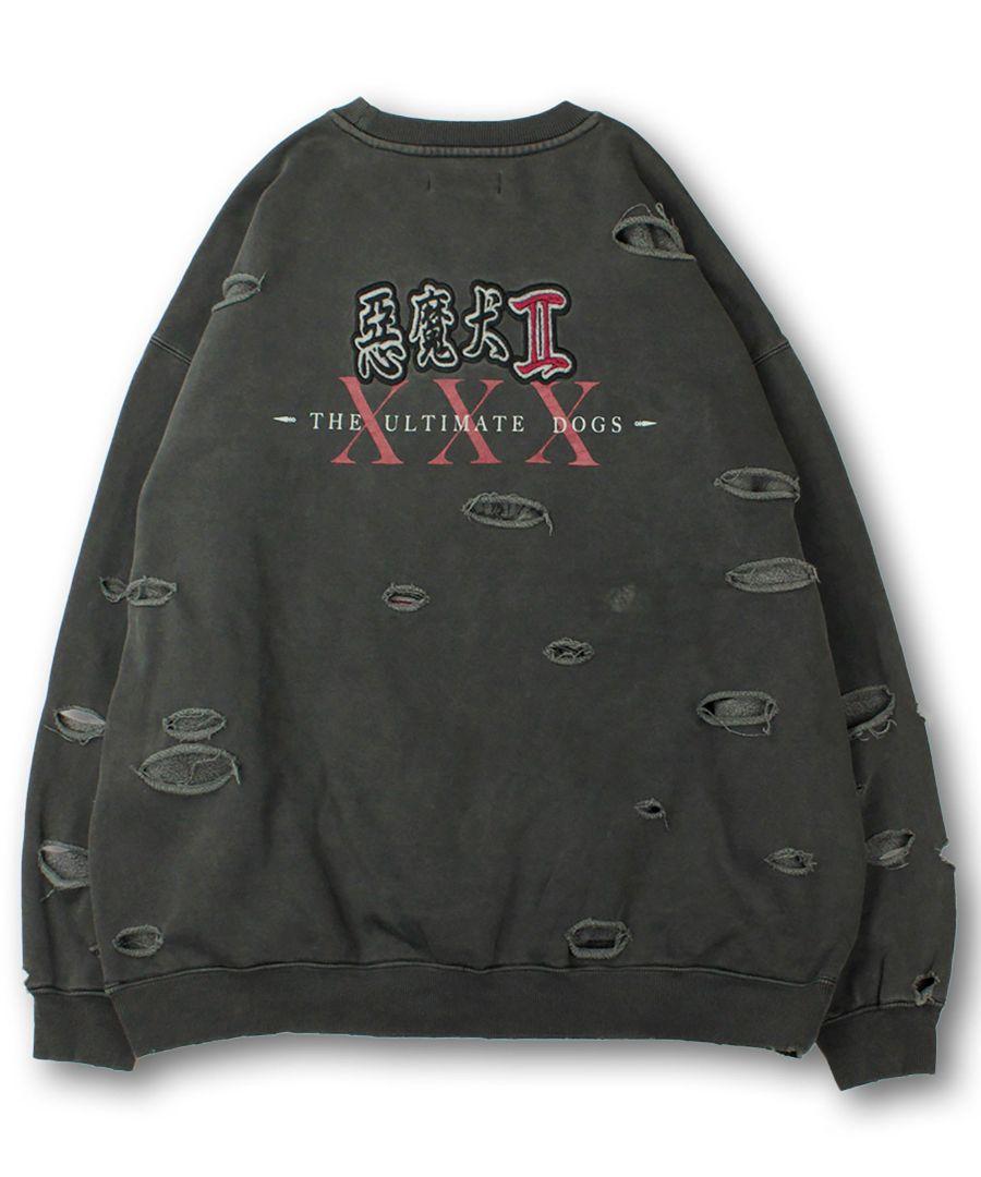 タグ付【GALFY/ガルフィー】小暮スウェット　チャコールグレー　XL　男女兼用