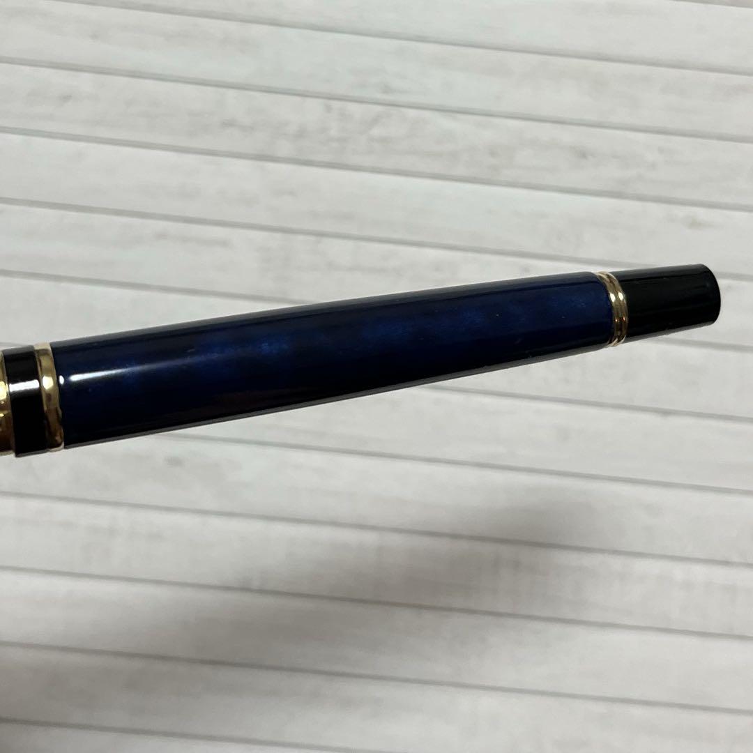 【廃番/訳アリ品】PILOT パイロット 初代グランセ ブラック＆ブルー 万年筆