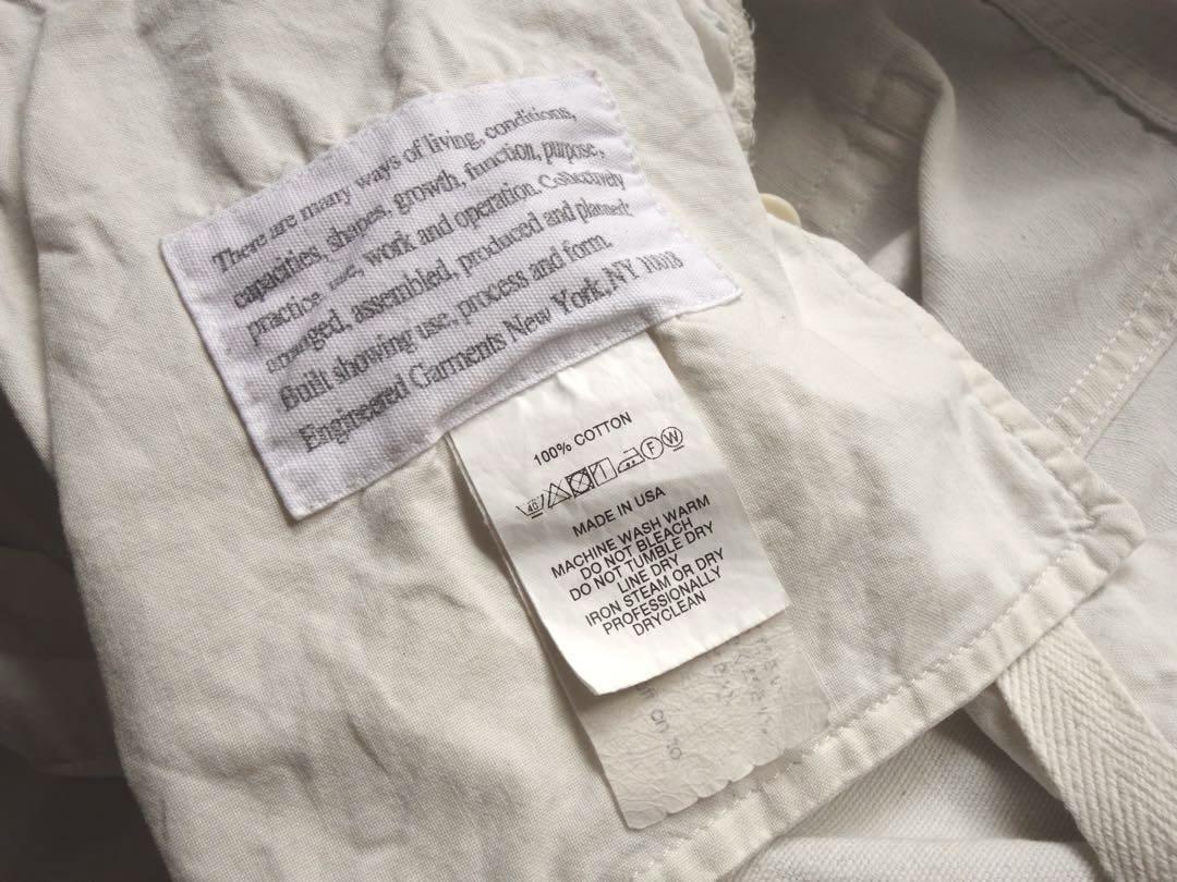 engineered garments s 5pocket pant ホワイト engineered garments s 5pocket pant ホワイト - メルカリ
