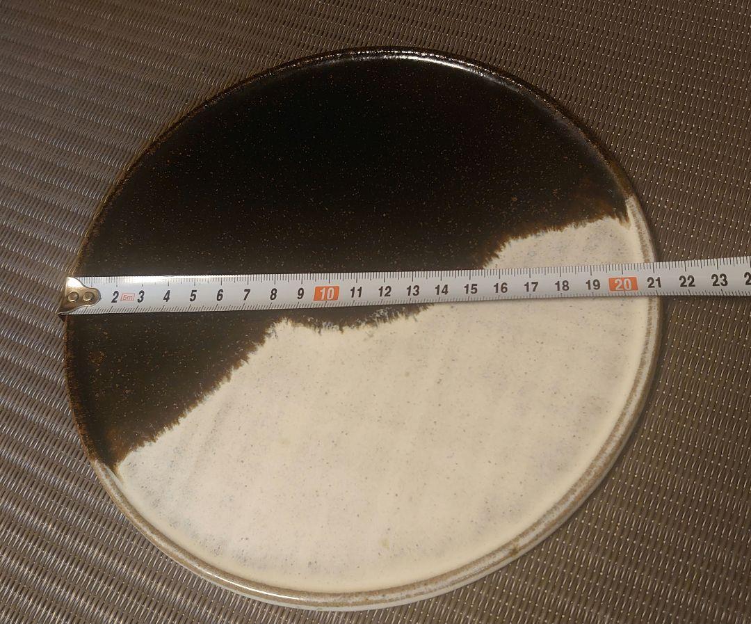 唐津焼 中里太郎右衛門窯　朝鮮唐津プレート 7寸 21cm