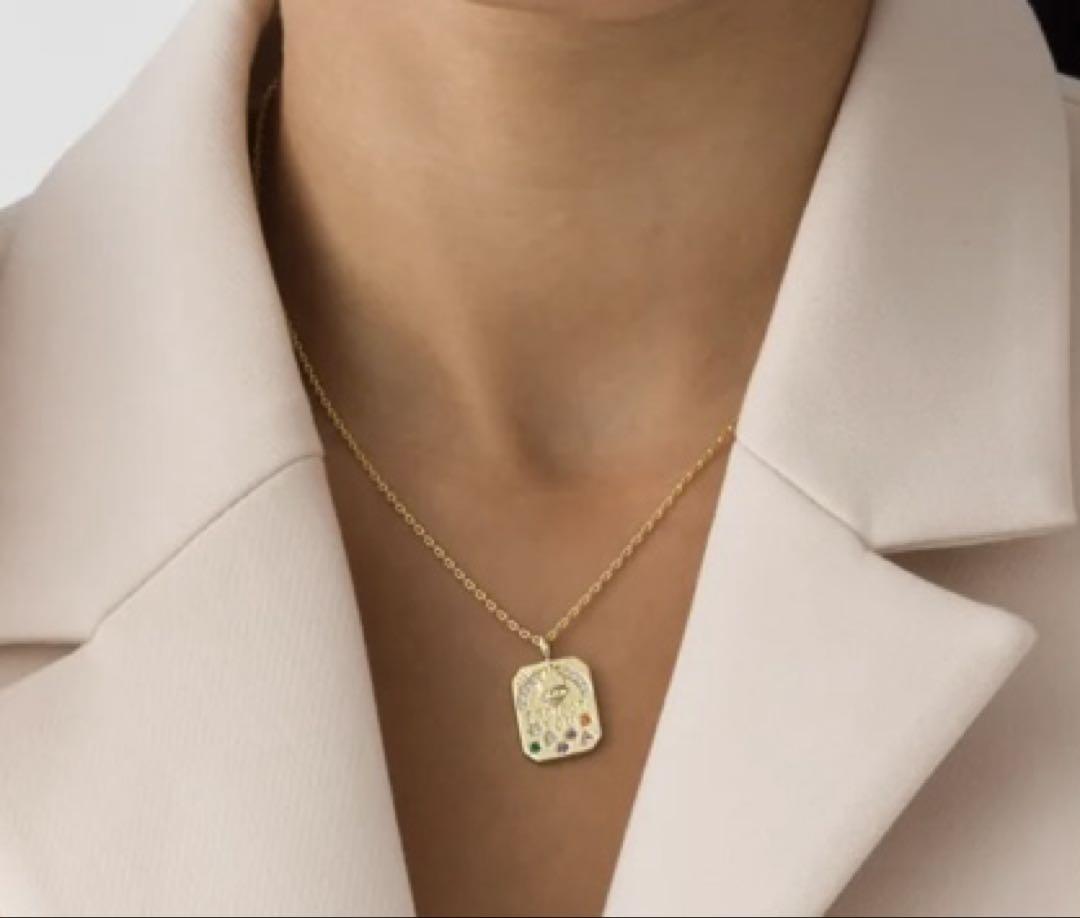 適当な価格 Frida&florence Sandra ネックレス お守りゴールド アクセサリー