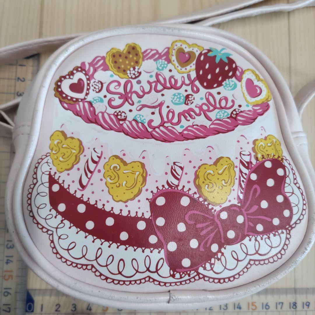 美品シャーリーテンプルいちごバッグ　キッズバッグ 美品シャーリーテンプルいちごバッグキッズバッグ