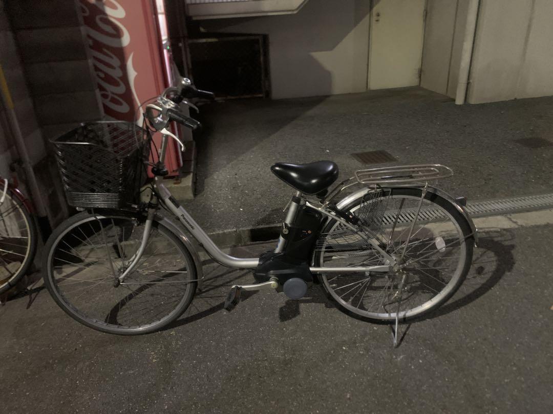 パナソニック電動アシスト自転車 20Ah シルバー