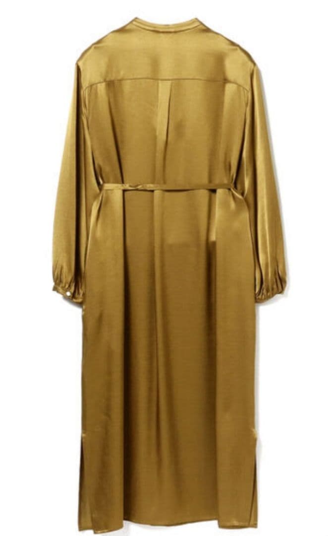 Demi-Luxe BEAMS サテン シャツワンピース ゴールド 38 MM Demi-Luxe BEAMS DECORATOM_COM_BR